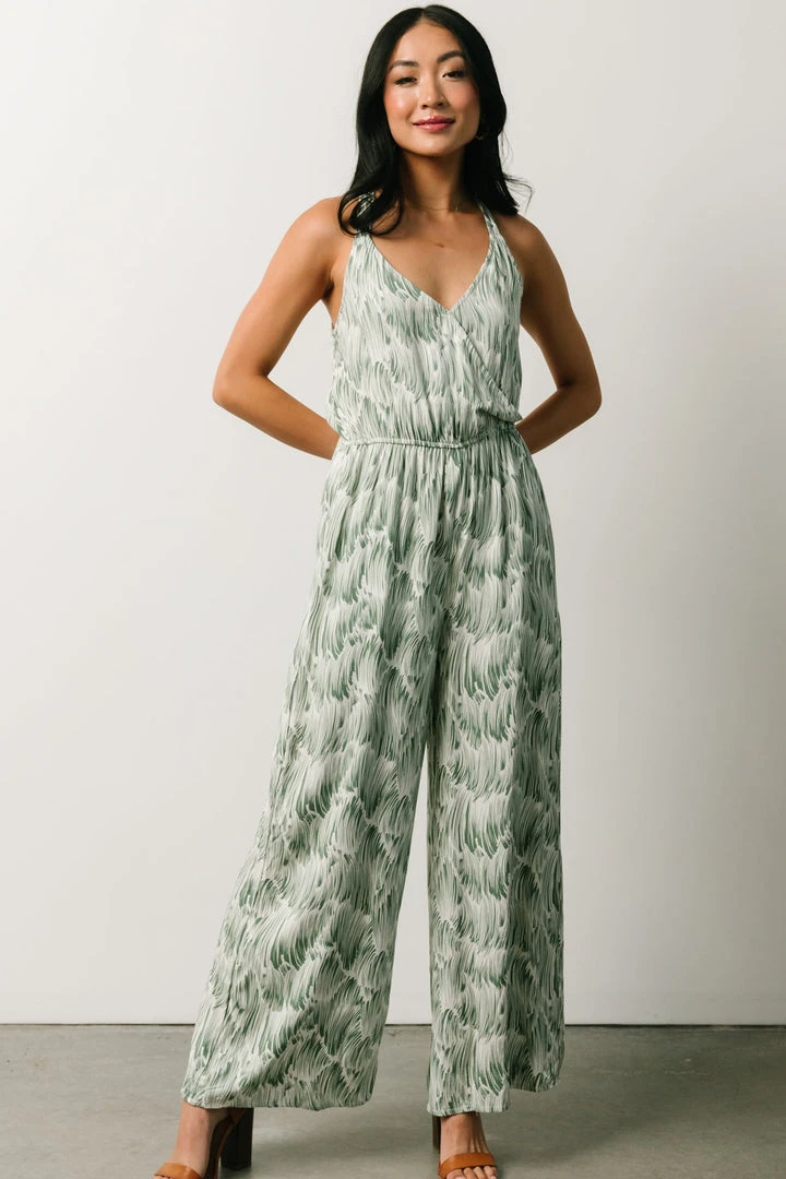 HAY Bethany Jumpsuit | Sage Print Vacation 5 HAY Bethany Jumpsuit | Sage Print Vacation