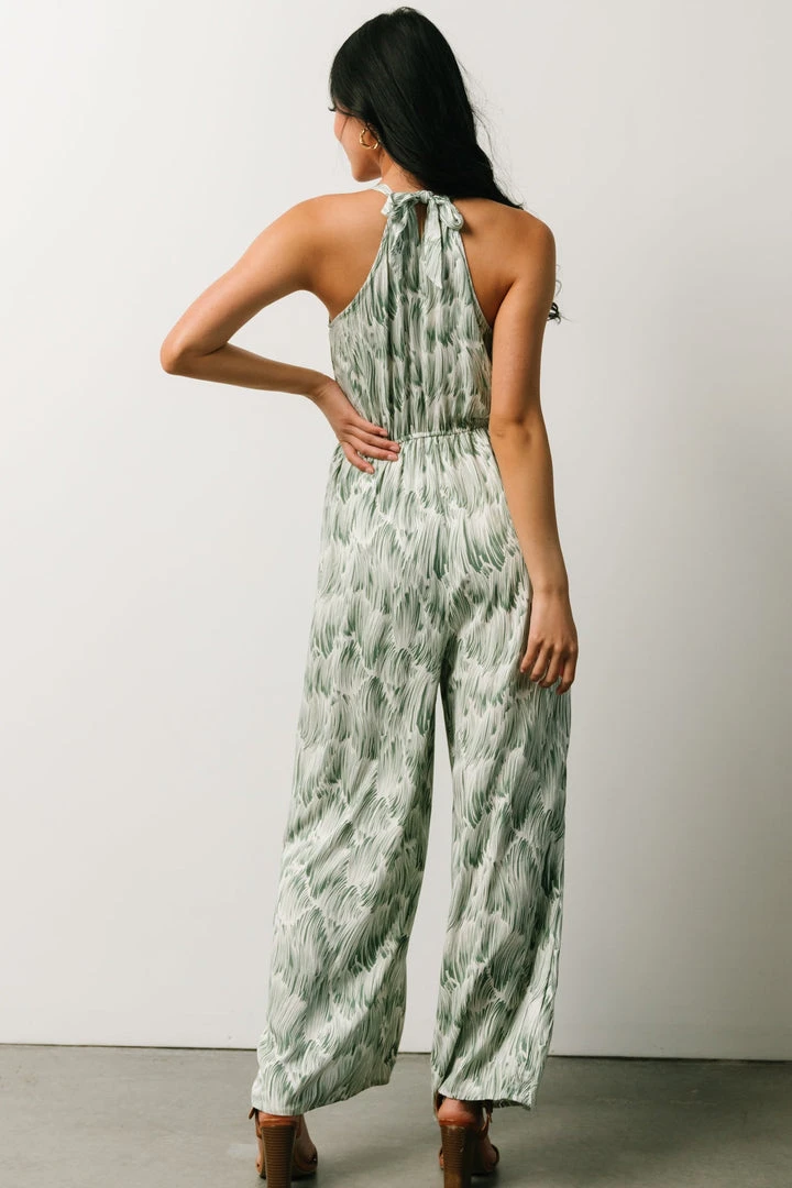 HAY Bethany Jumpsuit | Sage Print Vacation 7 HAY Bethany Jumpsuit | Sage Print Vacation