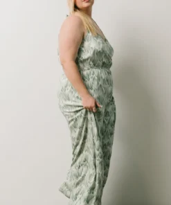 HAY Bethany Jumpsuit | Sage Print Vacation 22 HAY Bethany Jumpsuit | Sage Print Vacation