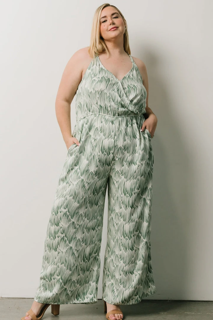 HAY Bethany Jumpsuit | Sage Print Vacation 2 HAY Bethany Jumpsuit | Sage Print Vacation