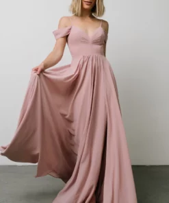 Soi Bianca Lace Maxi Dress | Dusty Rose Dresses 24 Soi Bianca Lace Maxi Dress | Dusty Rose Dresses