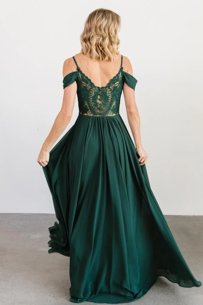 Soi Bianca Lace Maxi Dress | Emerald Dresses 2 Soi Bianca Lace Maxi Dress | Emerald Dresses