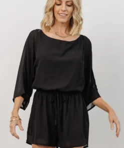 DD Bobbie Romper | Black Boho 13 DD Bobbie Romper | Black Boho