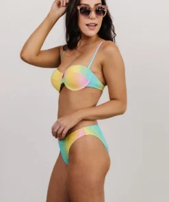 BJB Swim Bora Bora Bikini Top | Rainbow
