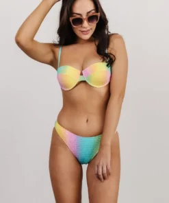 BJB Swim Bora Bora Bikini Top | Rainbow