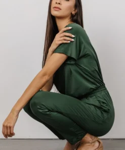 DD Boho Brendyn Jumpsuit | Hunter Green