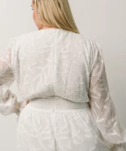 BB Custom Bridget Textured Maxi Dress | White Dresses