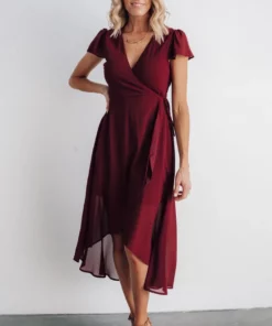 Soi Bristol Midi Wrap Dress | Mulberry Dresses