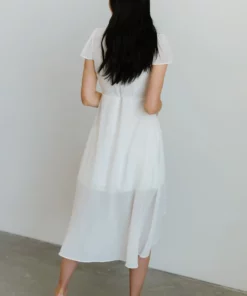 Soi Bristol Midi Wrap Dress | Off White Dresses