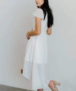 Soi Bristol Midi Wrap Dress | Off White Dresses