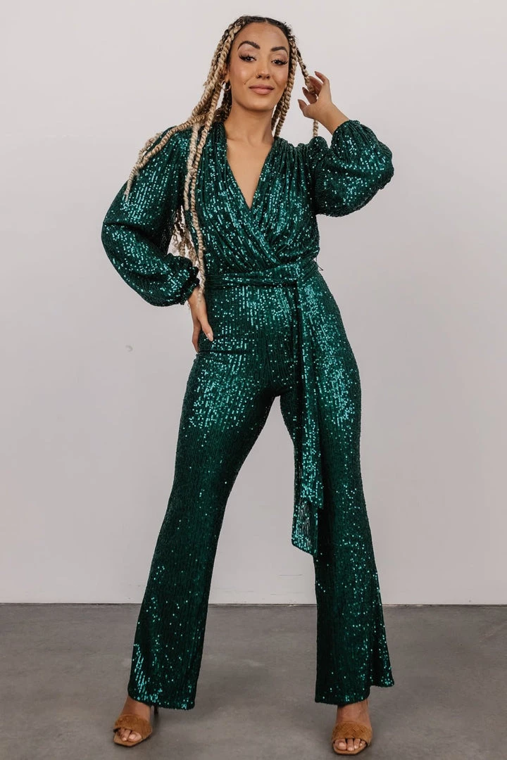 RR Brussels Sequin Jumpsuit | Green Shop By Style 7 RR Brussels Sequin Jumpsuit | Green Shop By Style