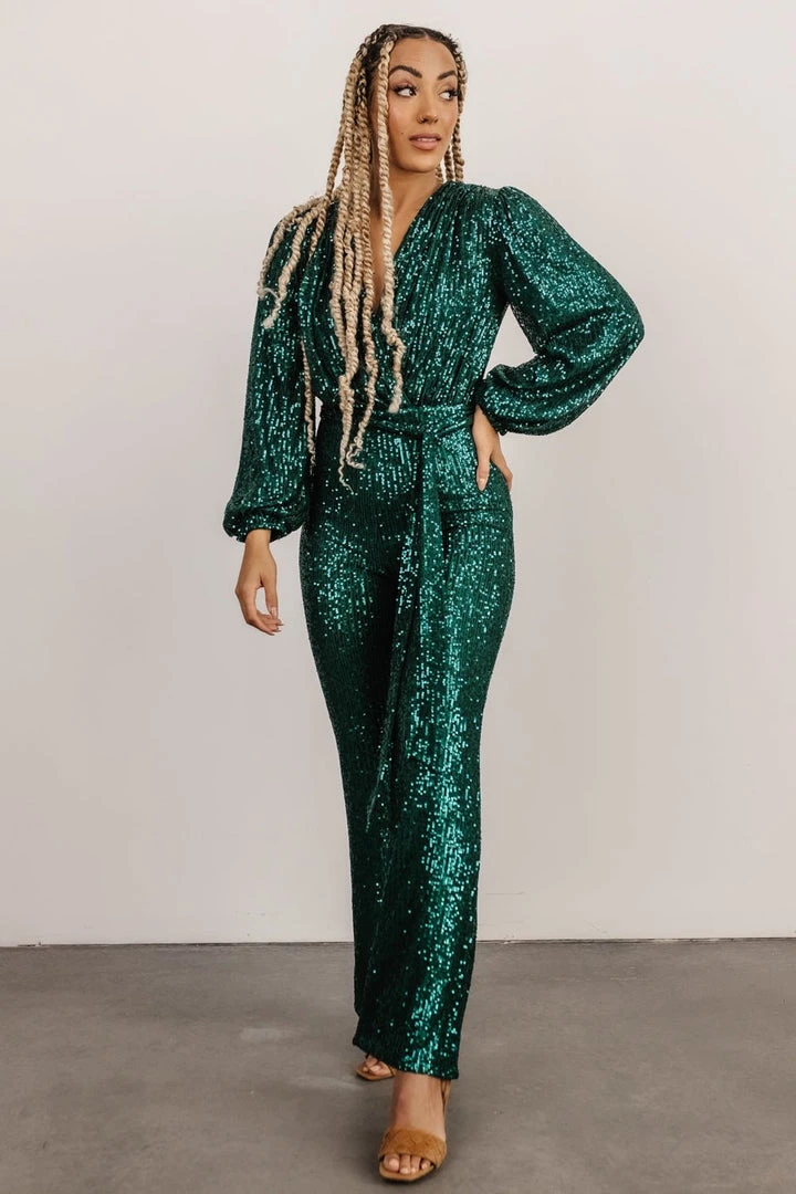 RR Brussels Sequin Jumpsuit | Green Shop By Style 9 RR Brussels Sequin Jumpsuit | Green Shop By Style