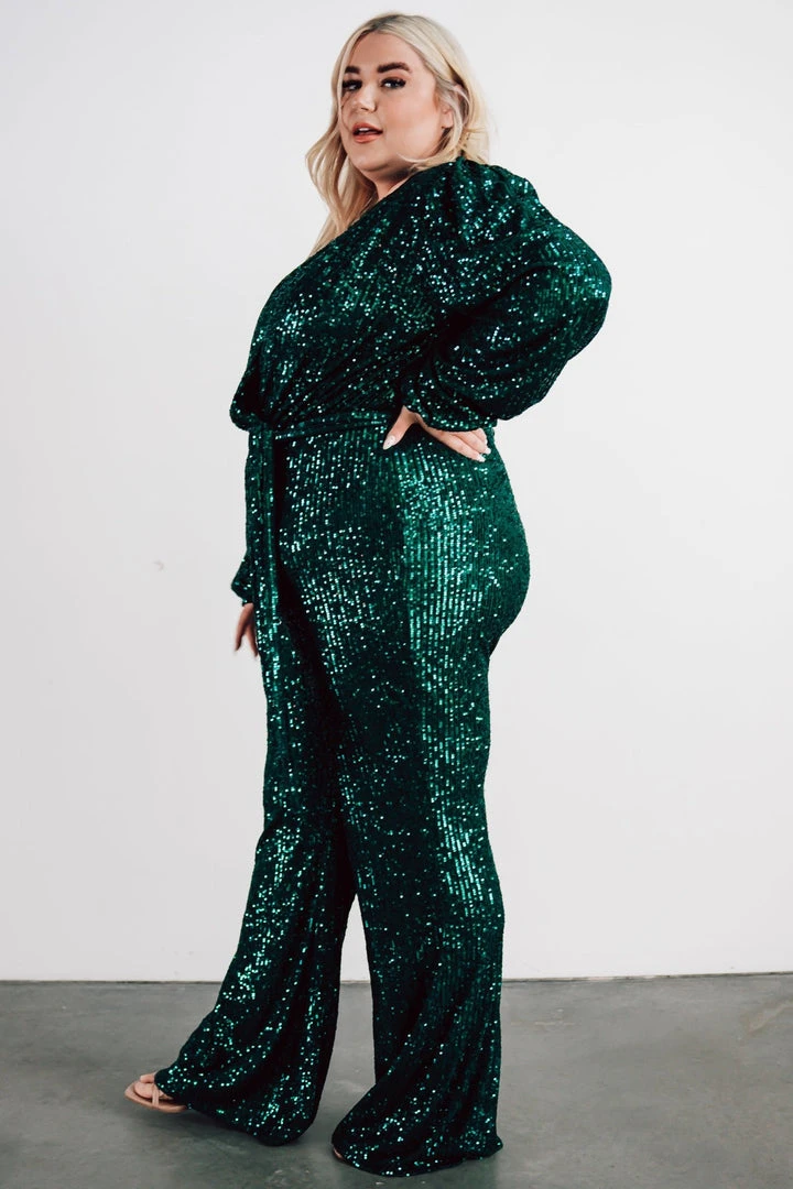 RR Brussels Sequin Jumpsuit | Green Shop By Style 4 RR Brussels Sequin Jumpsuit | Green Shop By Style