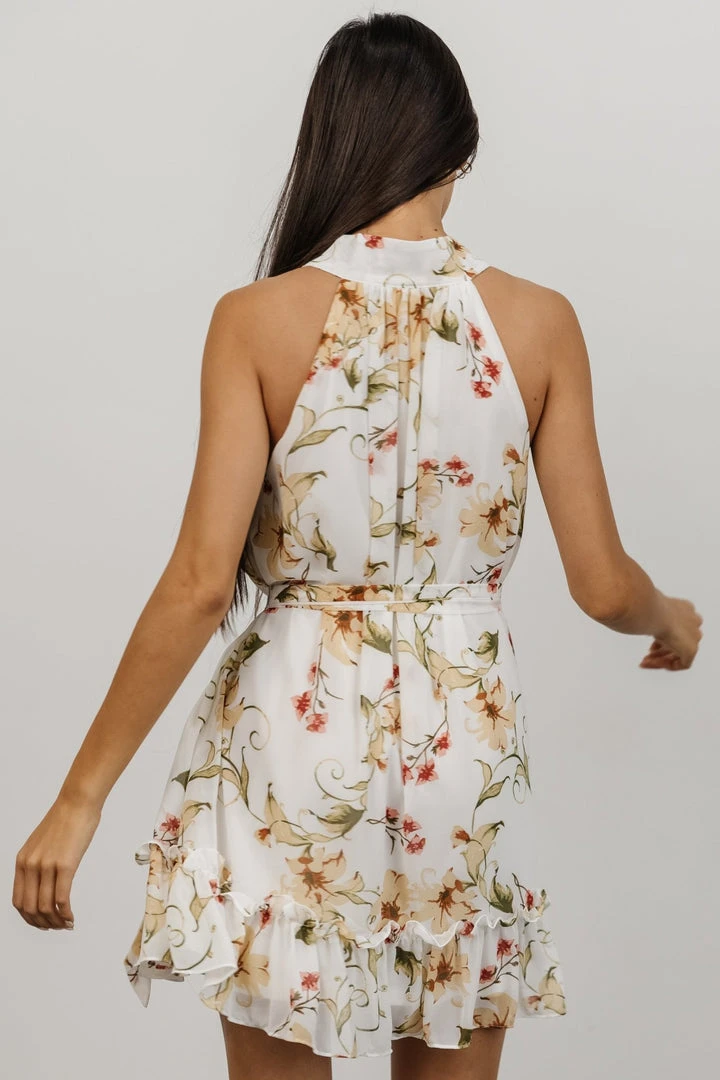DD Brynn Mini Dress | Ivory Floral 5 DD Brynn Mini Dress | Ivory Floral