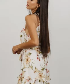 DD Brynn Mini Dress | Ivory Floral 8 DD Brynn Mini Dress | Ivory Floral