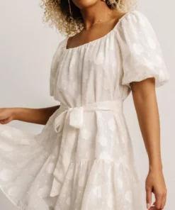 FT Calista Short Dress | Cream Print Dresses 17 FT Calista Short Dress | Cream Print Dresses