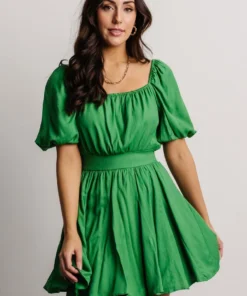 FT Camille Short Dress | Green Shop All