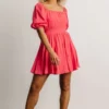 FT Camille Short Dress | Pink Dresses