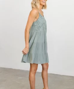 HAY Carly Lace Floral Mini Dress | Sage Dresses 10 HAY Carly Lace Floral Mini Dress | Sage Dresses