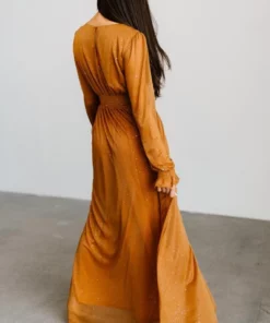 BB Custom Carmen Shimmer Maxi Dress | Copper Dresses 11 BB Custom Carmen Shimmer Maxi Dress | Copper Dresses