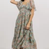 IL Cassidy Maxi Dress | Light Jade Floral Dresses