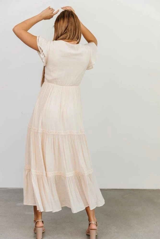POL Cecilia Boho Maxi Dress | Natural 4 POL Cecilia Boho Maxi Dress | Natural