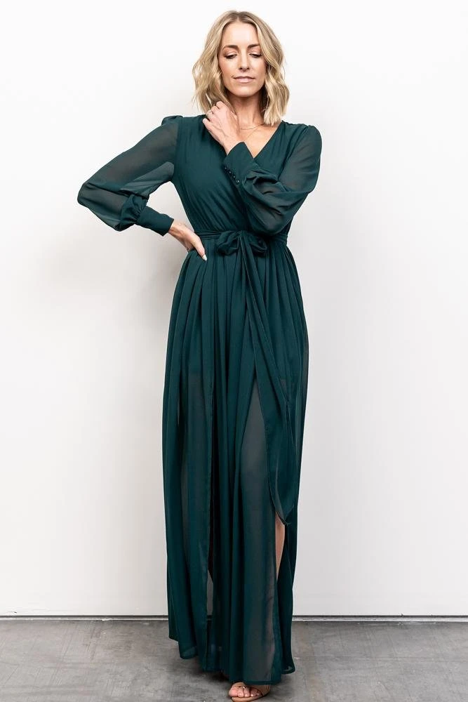 Dresses Celine Maxi Dress | Emerald 13 Dresses Celine Maxi Dress | Emerald
