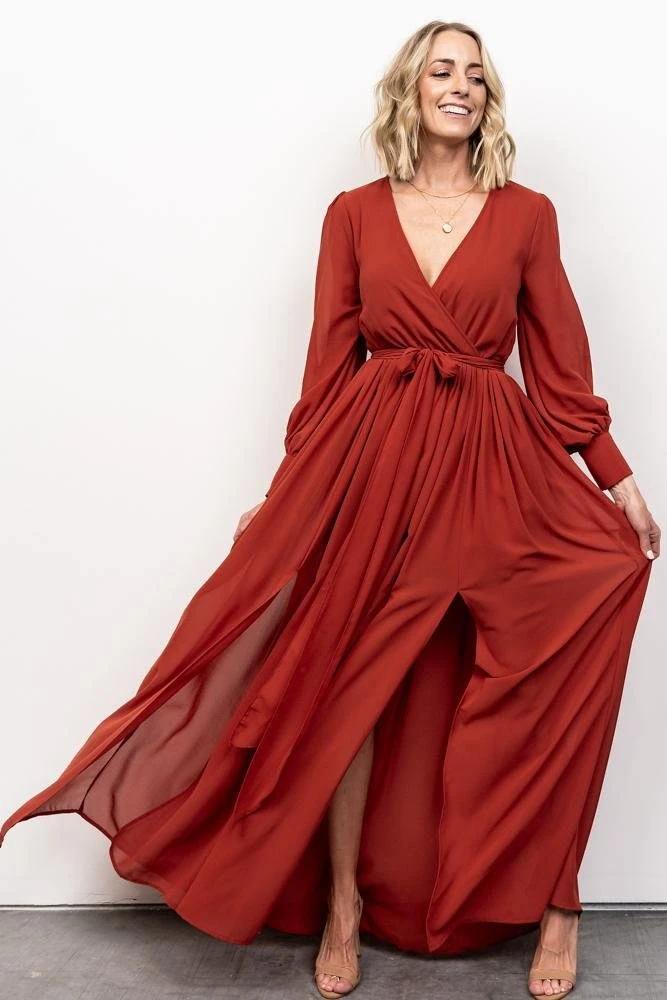Dresses Celine Maxi Dress | Rust 7 Dresses Celine Maxi Dress | Rust