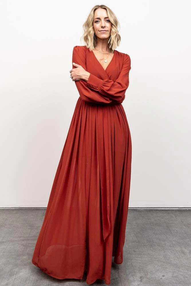Dresses Celine Maxi Dress | Rust 8 Dresses Celine Maxi Dress | Rust