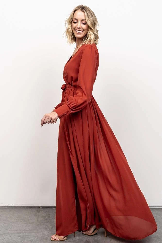 Dresses Celine Maxi Dress | Rust 5 Dresses Celine Maxi Dress | Rust