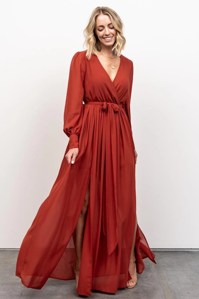Dresses Celine Maxi Dress | Rust 1 Dresses Celine Maxi Dress | Rust