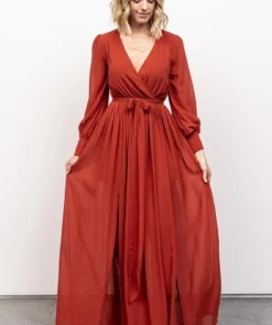 Dresses Celine Maxi Dress | Rust 19 Dresses Celine Maxi Dress | Rust