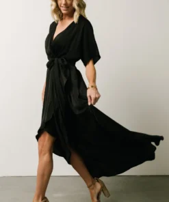 DD Cherish Kimono Maxi Dress | Black