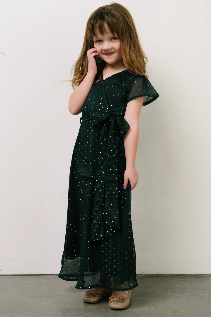 BB Custom Dresses Child Grace Sparkle Gown | Emerald 2 BB Custom Dresses Child Grace Sparkle Gown | Emerald