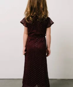 BB Custom Child Grace Sparkle Gown | Mulberry