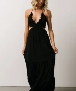 DD Dresses Cinque Terre Tie Maxi Dress | Black