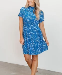 HAY Clarice Print Dress | Blue