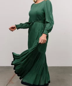 IL Colbie Tiered Maxi Dress | Green Dresses