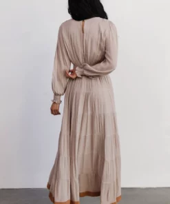 IL Dresses Colbie Tiered Maxi Dress | Taupe 18 IL Dresses Colbie Tiered Maxi Dress | Taupe