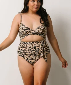 EN Cyprus One Piece | Animal Stripe