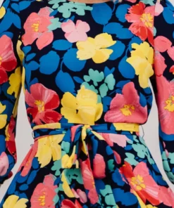 SL Elena Mini Dress | Navy Multi Floral Shop All 13 SL Elena Mini Dress | Navy Multi Floral Shop All