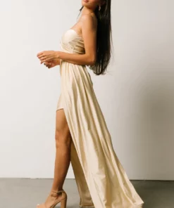 RR Ella One Shoulder Gown | Natural Dresses