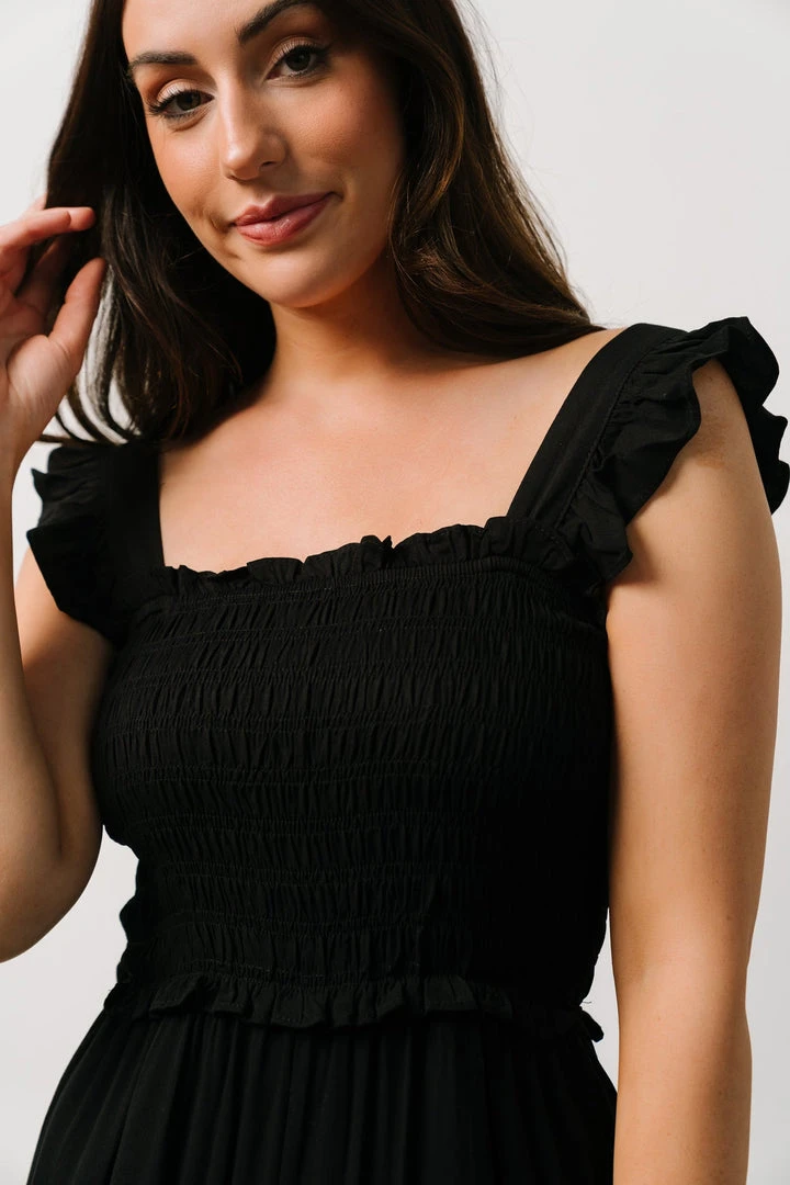 Ellen Wide Leg Jumpsuit | Black Boho 5 Ellen Wide Leg Jumpsuit | Black Boho