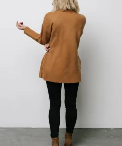 IL Ellison Lapel Cardigan | Camel Tops 15 IL Ellison Lapel Cardigan | Camel Tops