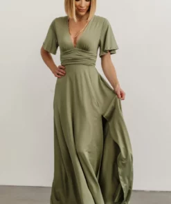 DD Emberly Maxi Dress | Dusty Sage