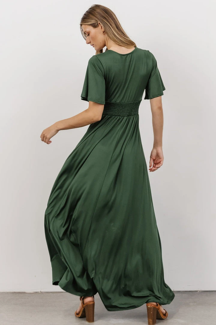 DD Emberly Maxi Dress | Hunter Green 3 DD Emberly Maxi Dress | Hunter Green