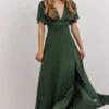DD Emberly Maxi Dress | Hunter Green
