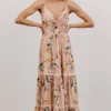 ANG Esme Tiered Maxi Dress | Blush Floral