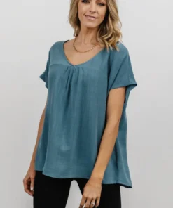 KA Etta Top | Blue Tops