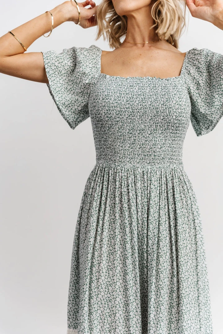 IL Eva Maxi Dress | Green Floral Dresses 5 IL Eva Maxi Dress | Green Floral Dresses